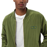 Chaqueta bomber reciclada premium"MJM ANILLO"