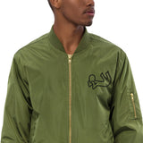 Chaqueta bomber reciclada premium"águila"