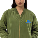 Chaqueta bomber reciclada premium"save the bees"