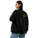 Chaqueta bomber reciclada premium"save the bees"