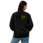 Chaqueta bomber reciclada premium"save the bees"