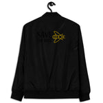 Chaqueta bomber reciclada premium"save the bees"