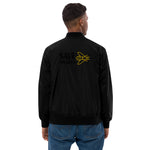 Chaqueta bomber reciclada premium"save the bees"