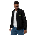 Chaqueta bomber reciclada premium"MJM ANILLO"