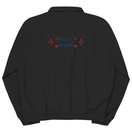 Chaqueta de chándal reciclada"free to sparkle"