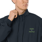 Chaqueta de chándal reciclada"dogs & people"