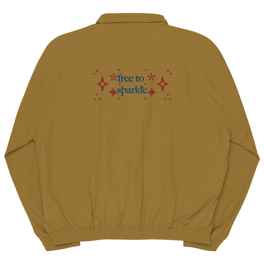 Chaqueta de chándal reciclada"free to sparkle"
