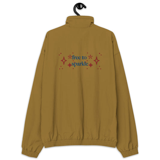 Chaqueta de chándal reciclada"free to sparkle"
