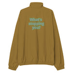 Chaqueta de chándal reciclada" What's stopping you?"