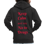 Sudadera no drugs - negro