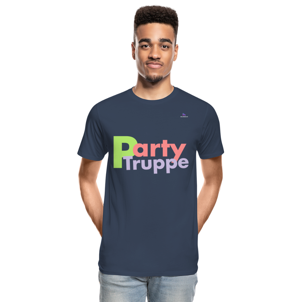 Camisa Party Truppe - azul marino