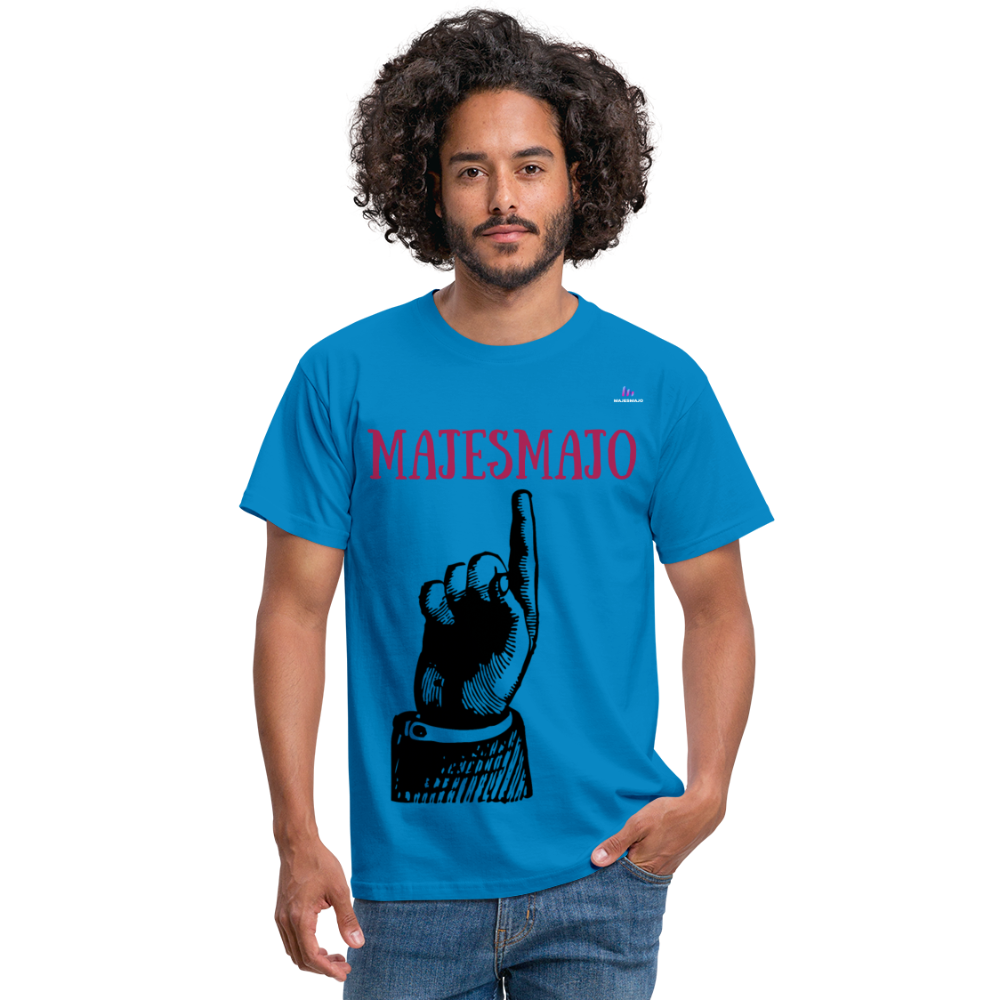 Camisa Majesmajo - azul intenso