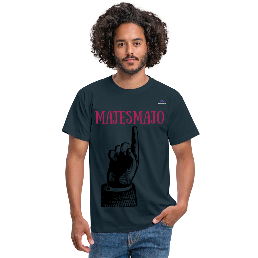 Camisa Majesmajo - azul marino