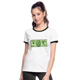 Camisa Money - blanca/negro