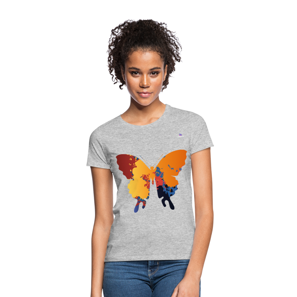 Camisa Butterfly - gris jaspeado