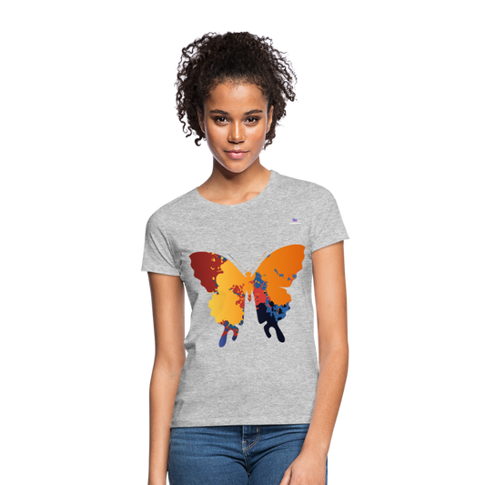 Camisa Butterfly - gris jaspeado