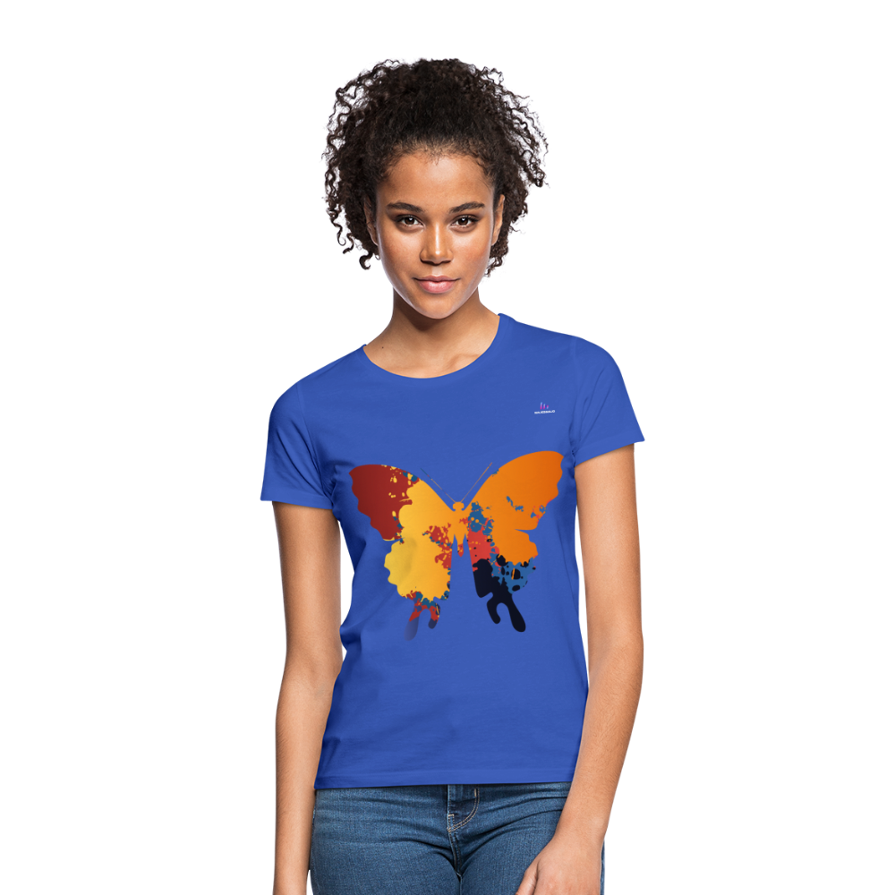 Camisa Butterfly - azul royal