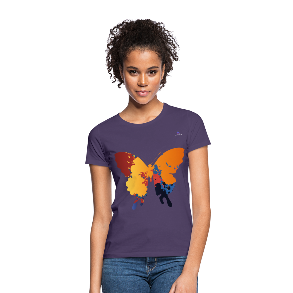 Camisa Butterfly - púrpura oscuro