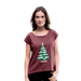 Camiseta con manga enrollada 