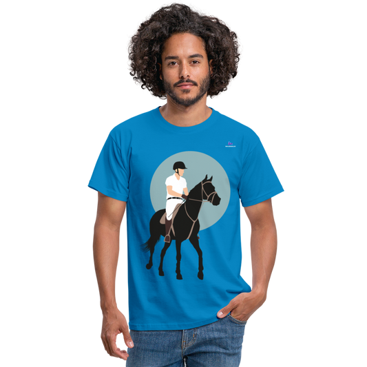 Camisa Horse - azul intenso
