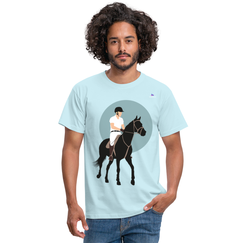 Camisa Horse - celeste