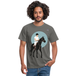 Camisa Horse - gris grafito