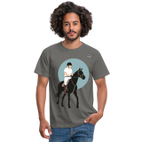 Camisa Horse - gris grafito