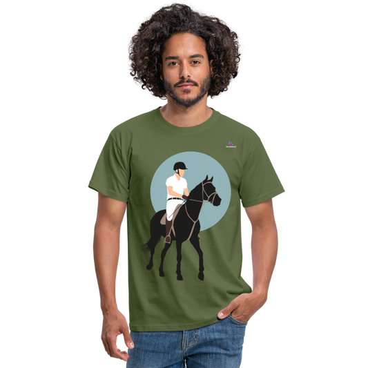 Camisa Horse - verde oliva