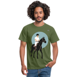 Camisa Horse - verde oliva