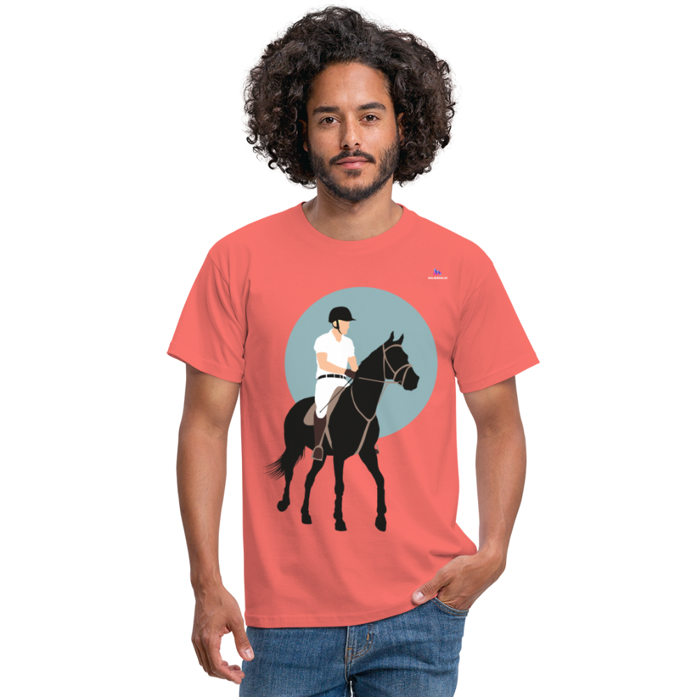 Camisa Horse - coral