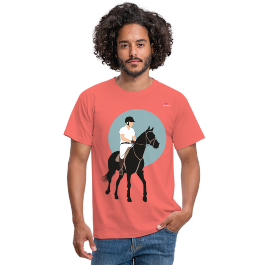 Camisa Horse - coral