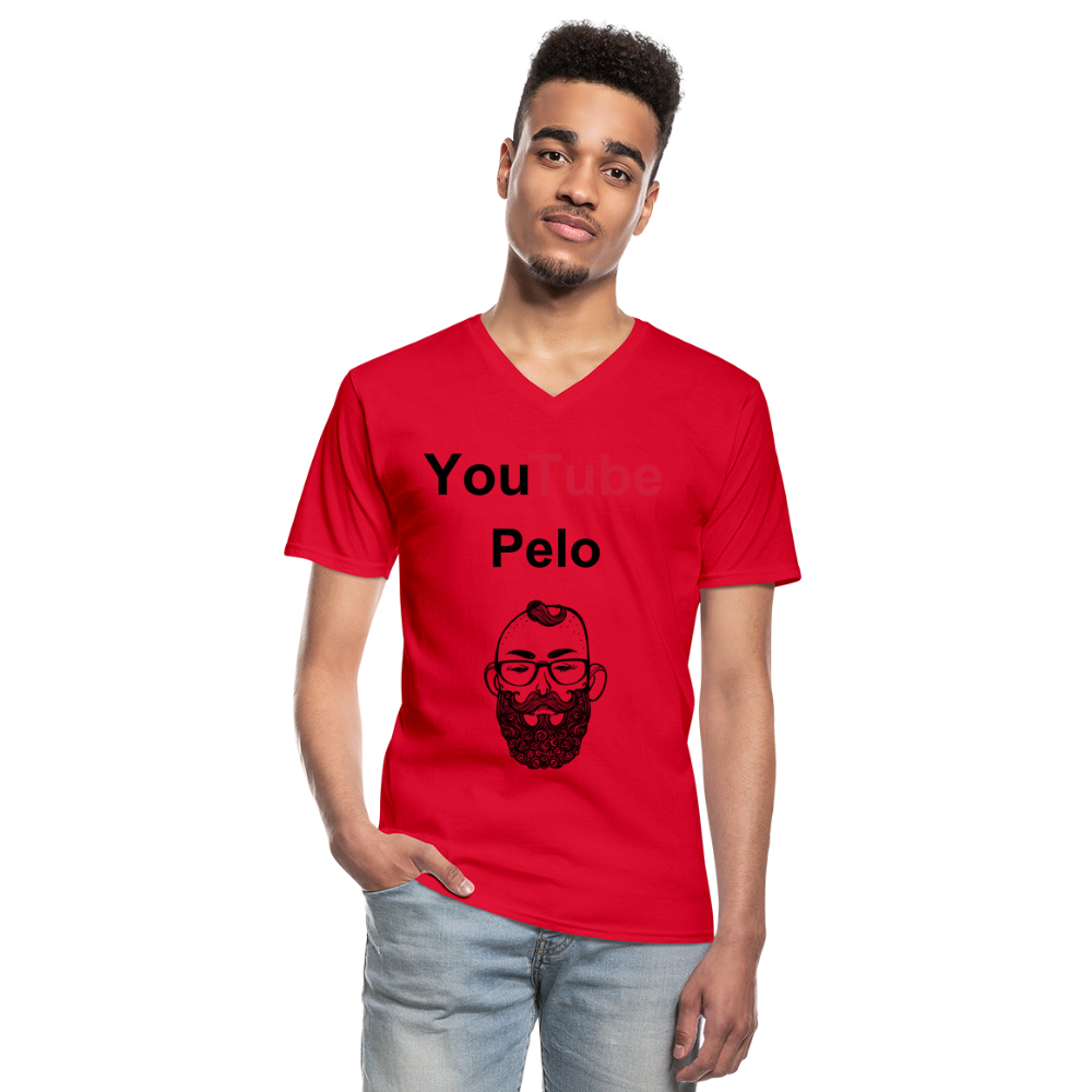 Camisa You TUBE Pelo - rojo