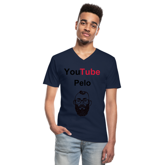 Camisa You TUBE Pelo - azul marino