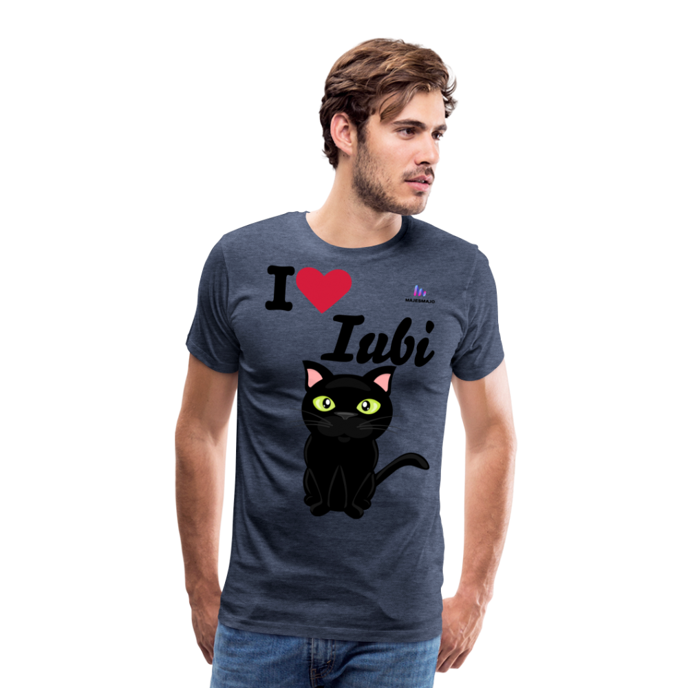 Camisa Iubi - azul jaspeado