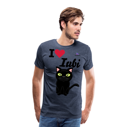 Camisa Iubi - azul jaspeado