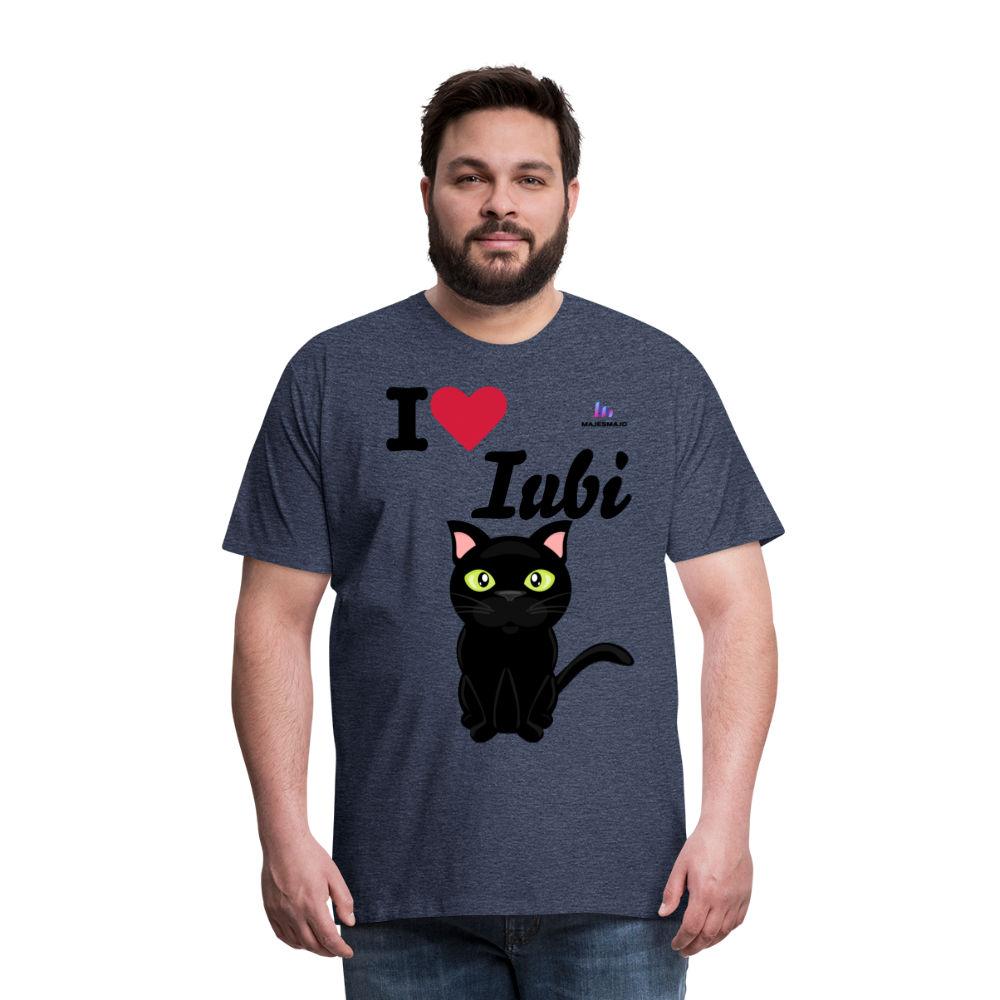 Camisa Iubi - azul jaspeado