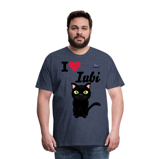 Camisa Iubi - azul jaspeado