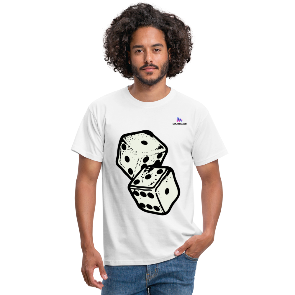 Camisa dados - blanco