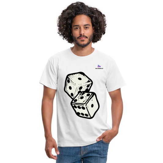 Camisa dados - blanco