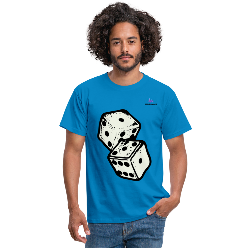 Camisa dados - azul intenso