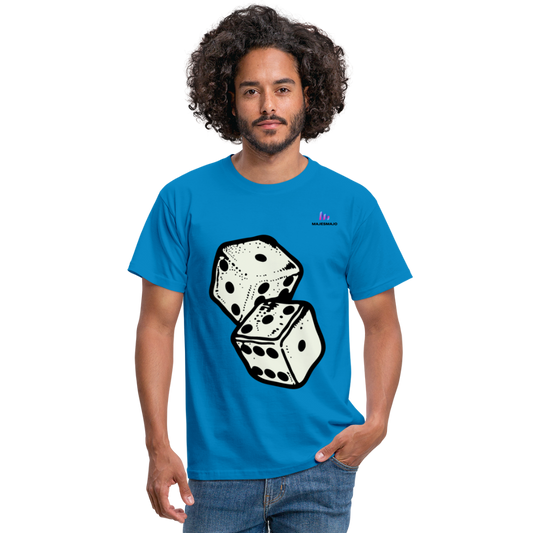 Camisa dados - azul intenso