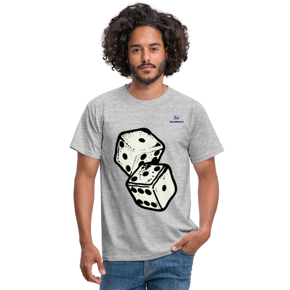 Camisa dados - gris jaspeado