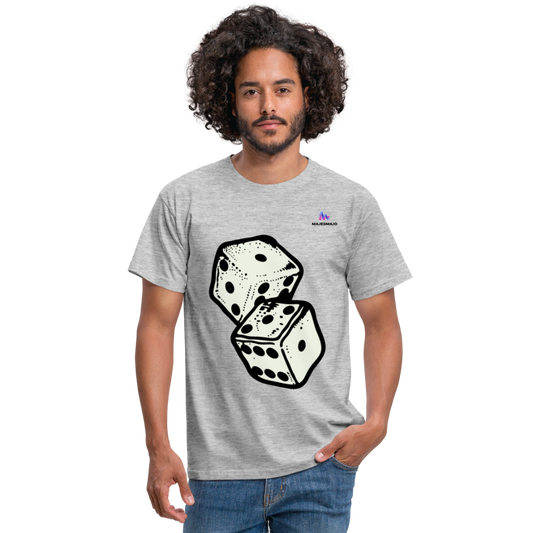 Camisa dados - gris jaspeado