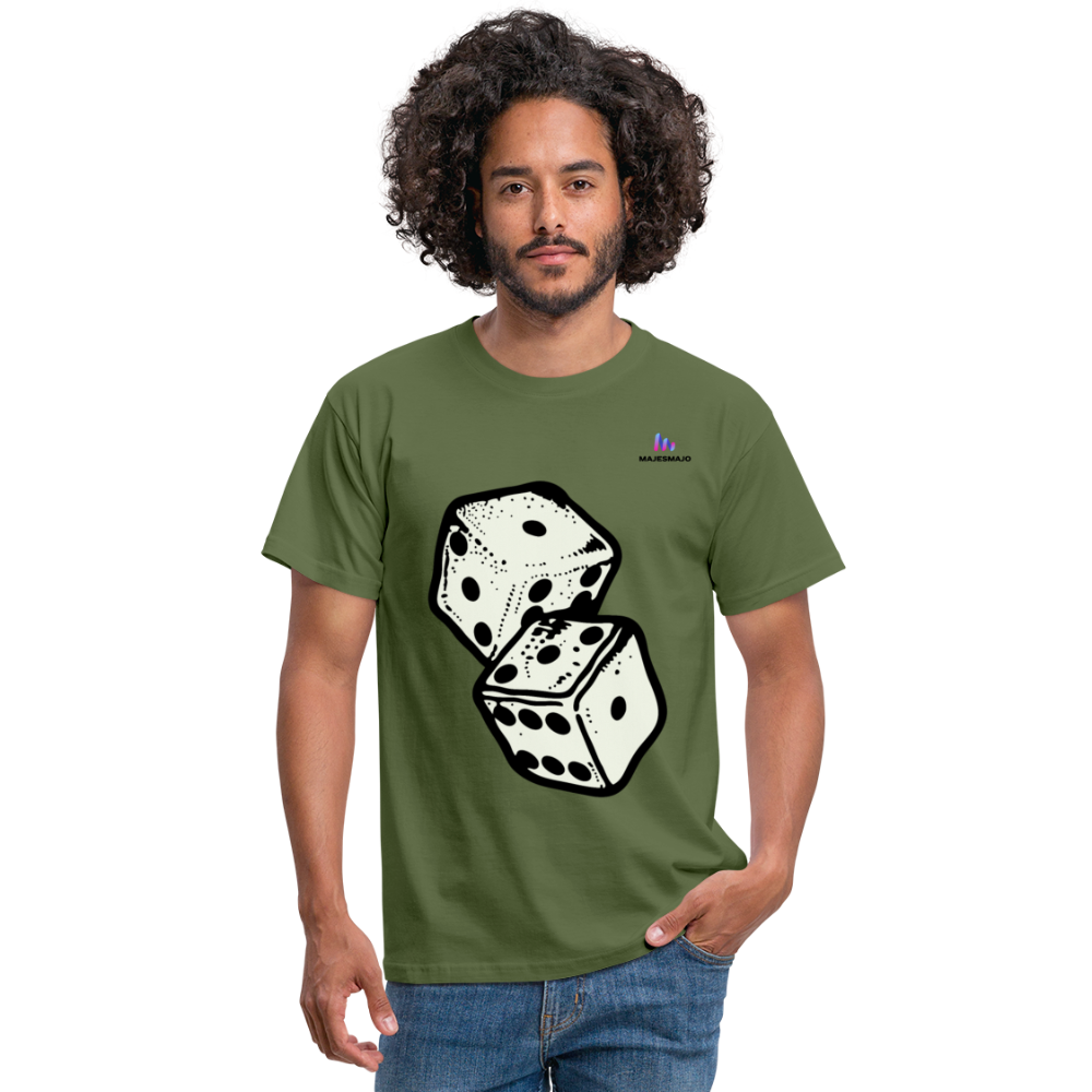 Camisa dados - verde oliva