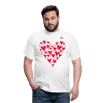 Camisa Corazones - blanco