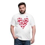 Camisa Corazones - blanco