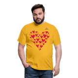 Camisa Corazones - amarillo