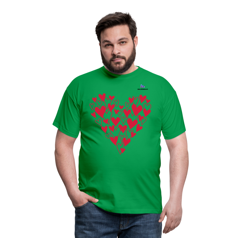 Camisa Corazones - verde 