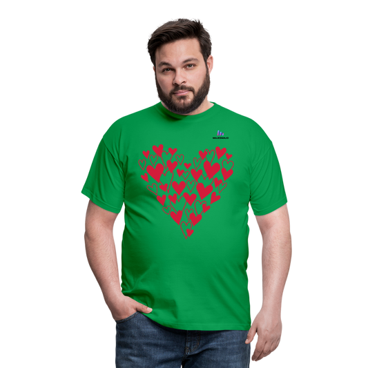 Camisa Corazones - verde 
