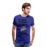 Camisa premium motor - azul real